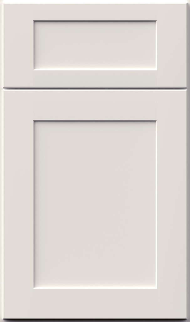 Shaker Pearl kitchen cabinets